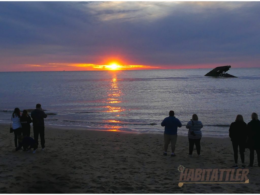 Sunset at Sunset Beach. Cape May, New Jersey.